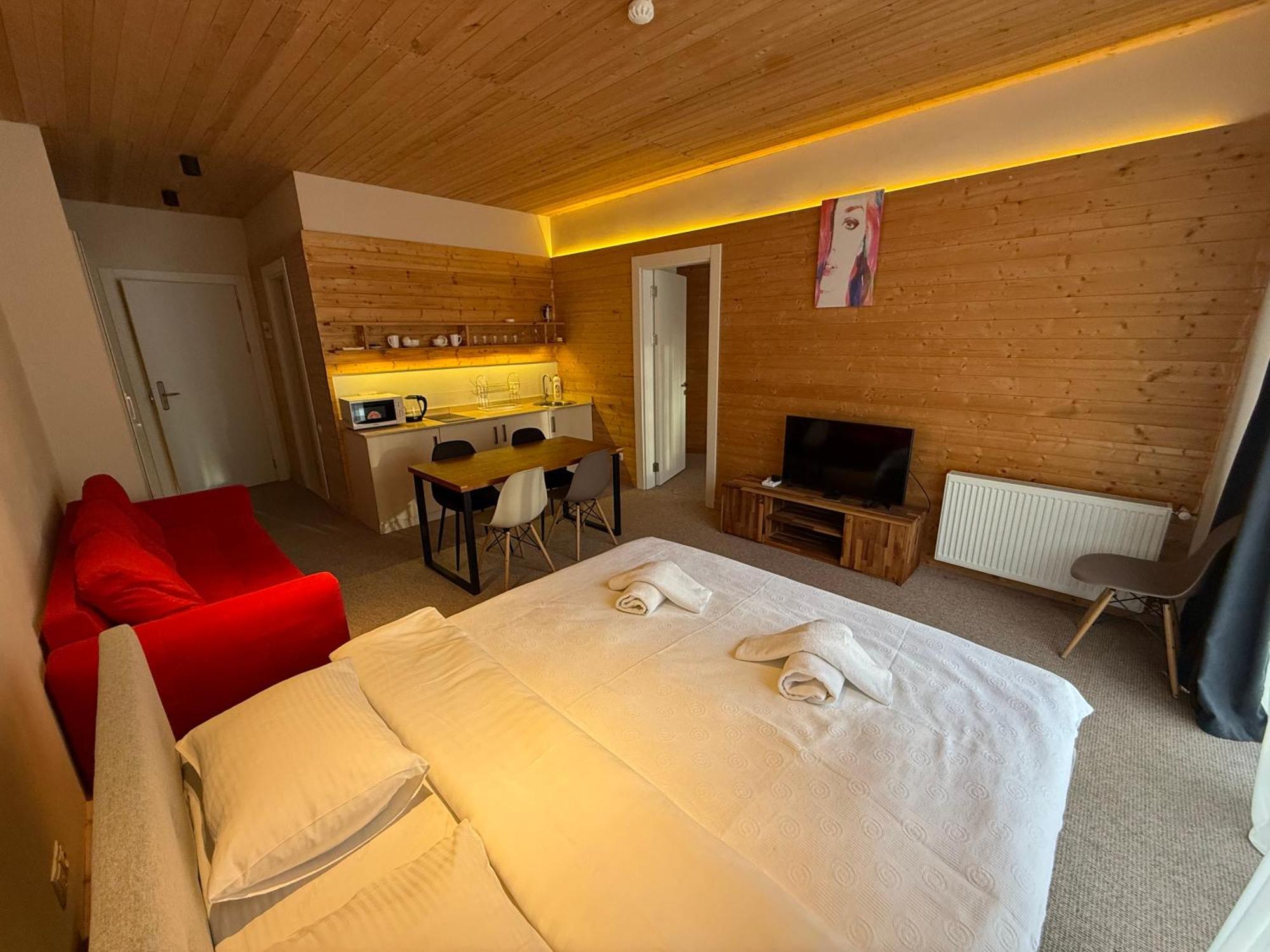 Zen Apartments Гудаури Стая снимка